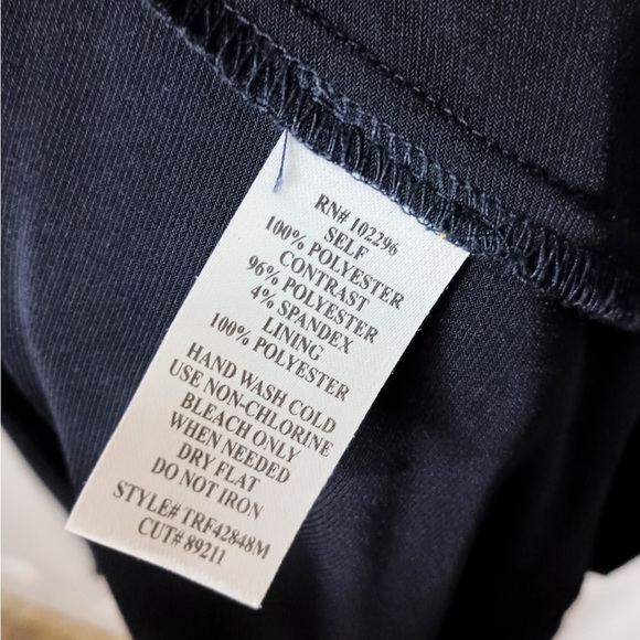 Connected Apparel Dress Womens Size 12 Evening Dress Navy Bridesmaids Dress - Picture 7 of 9